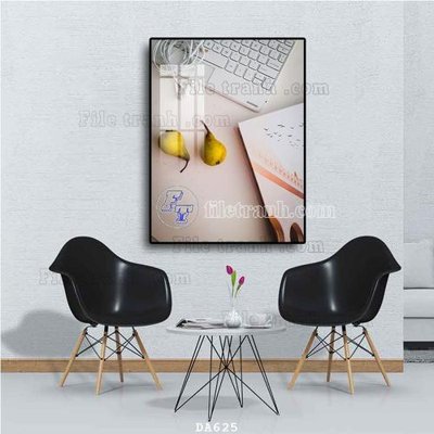 File in lụa File tranh phòng ăn đồ ăn nhanh DA625 (tân cổ điển) File tranh phòng ăn đồ ăn nhanh DA625