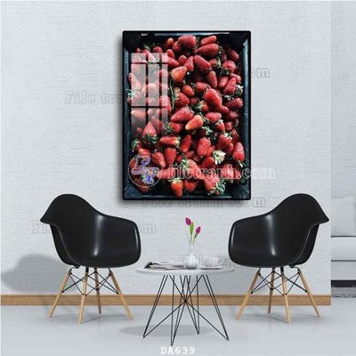 File gốc File tranh phòng ăn đồ ăn nhanh DA639 (thiết kế) độc quyền