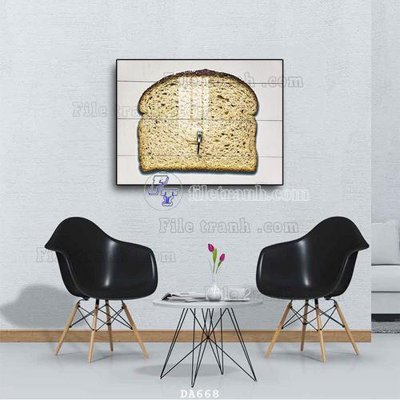 File tranh File tranh phòng ăn đồ ăn nhanh DA668 (bản gốc) trang trí văn phòng