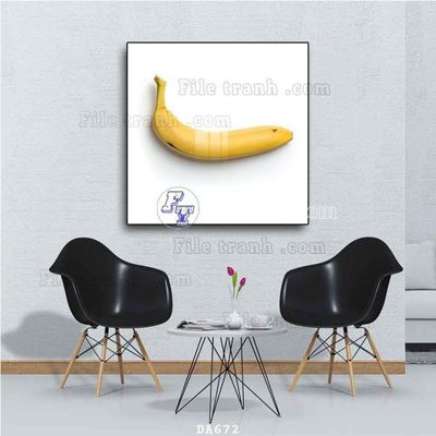 File in trần File tranh phòng ăn đồ ăn nhanh DA672 (file gốc) hoa văn 3D