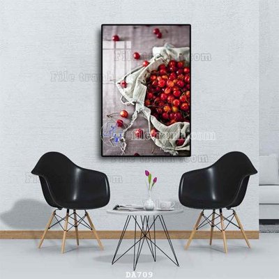 File ảnh File tranh phòng ăn đồ ăn nhanh DA709 (gốc) in decal dán tường