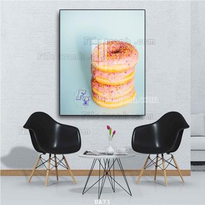 File gốc File tranh phòng ăn đồ ăn nhanh DA71 (trang trí) phòng làm việc