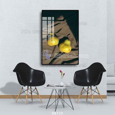 File gốc File tranh phòng ăn đồ ăn nhanh DA728 (in lụa) tranh thuận buồm