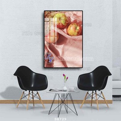 File tranh File tranh phòng ăn đồ ăn nhanh DA729 (bản gốc) trang trí văn phòng