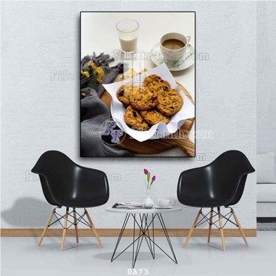 Tải file File tranh phòng ăn đồ ăn nhanh DA73 (ảnh gốc) file TIFF