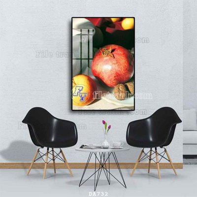 File PSD File tranh phòng ăn đồ ăn nhanh DA732 (bản gốc) dễ dàng edit