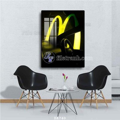 Tải về hình ảnh gốc File tranh phòng ăn đồ ăn nhanh DA740 sắc nét