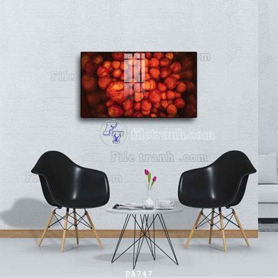 Tải file File tranh phòng ăn đồ ăn nhanh DA747 (gốc) in tranh tráng gương