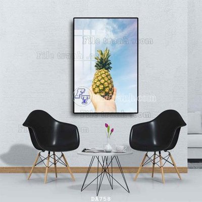 Tải file File tranh phòng ăn đồ ăn nhanh DA758 (gốc) in nhanh