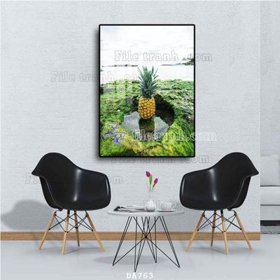 Download file tranh File tranh phòng ăn đồ ăn nhanh DA763 (file gốc PSD)