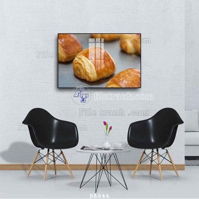File in lụa File tranh phòng ăn đồ ăn nhanh DA844 (tân cổ điển) File tranh phòng ăn đồ ăn nhanh DA844