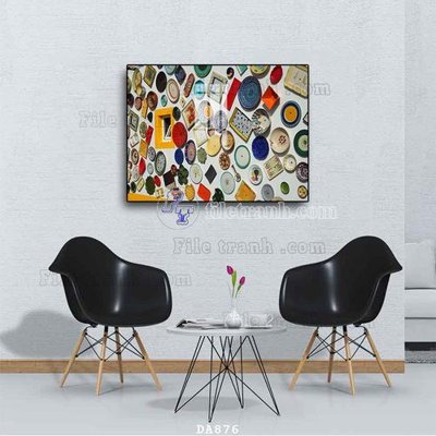 File tranh gốc File tranh phòng ăn đồ ăn nhanh DA876 (bản quyền) file PSD