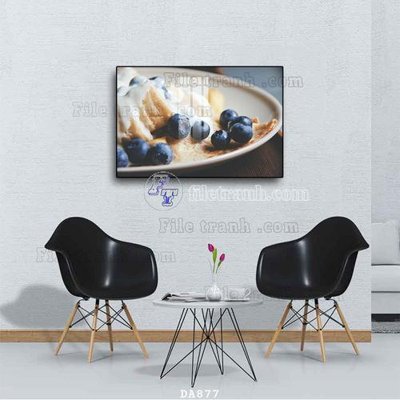 Tải file File tranh phòng ăn đồ ăn nhanh DA877 (ảnh gốc) in tráng gương