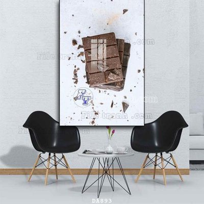 Tải file File tranh phòng ăn đồ ăn nhanh DA893 (gốc) làm file quảng cáo