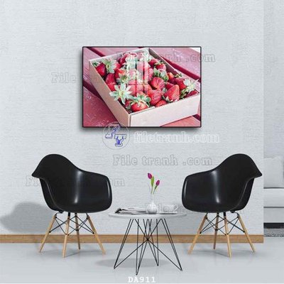 File in lụa File tranh phòng ăn đồ ăn nhanh DA911 (chất lượng cao) File tranh phòng ăn đồ ăn nhanh DA911