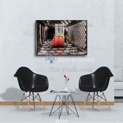 File tranh File tranh phòng ăn đồ ăn nhanh DA929 (bản gốc) treo phòng ăn