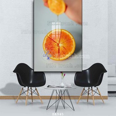 Tải file File tranh phòng ăn đồ ăn nhanh DA945 (PSD) cho in tranh kính