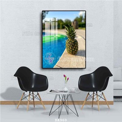 File gốc File tranh phòng ăn đồ ăn nhanh DA960 (chuẩn CMYK) cho nhà in