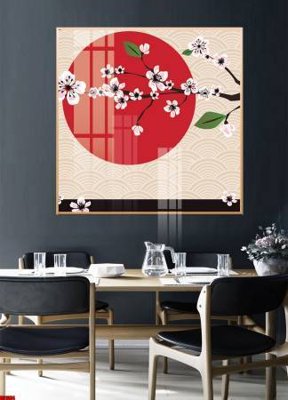 Tải file File gốc in bộ tranh decor treo tường đẹp hoa 5d DC1034 (PSD) cho in tranh 3D