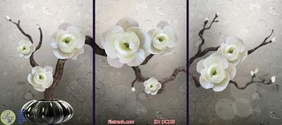 Tải về file gốc Tranh hoa mai trắng DC105 (chuẩn in ấn)