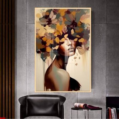 File gốc File gốc in bộ tranh decor treo tường đẹp hoa 5d DC1087 (phong cách) cổ điển