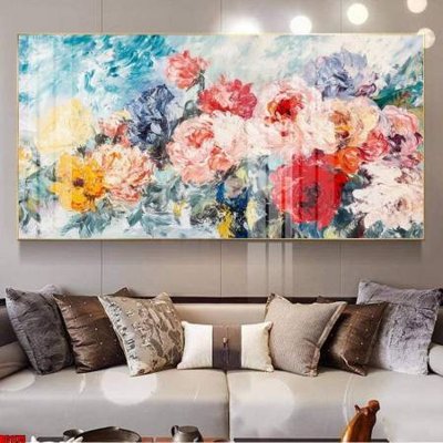 Download file File gốc in bộ tranh decor treo tường đẹp hoa 5d DC1175 (gốc) in mica đèn LED