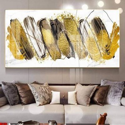 File tranh File gốc in bộ tranh decor treo tường đẹp hoa 5d DC1181 (gốc) phong cách tối giản