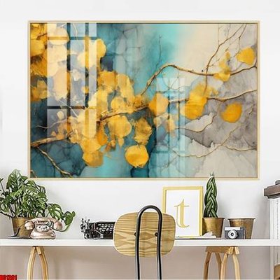 File gốc File gốc in bộ tranh decor treo tường đẹp hoa 5d DC1201 (cho in UV) siêu nét