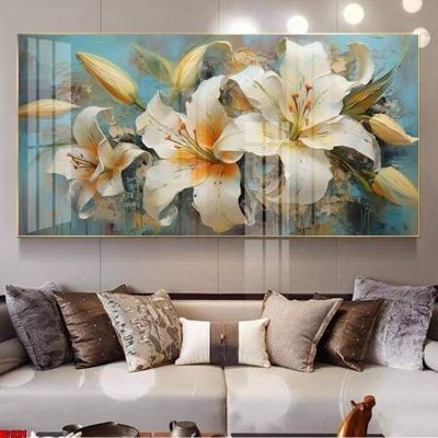 File tranh in trần File gốc in bộ tranh decor treo tường đẹp hoa 5d DC1231 (ảnh gốc siêu nét)