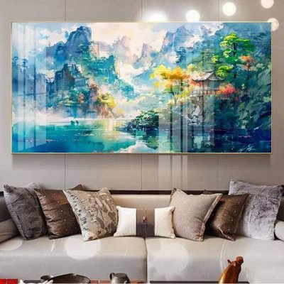 File tranh in trần 3D File gốc in bộ tranh decor treo tường đẹp hoa 5d DC1265 (ảnh gốc)