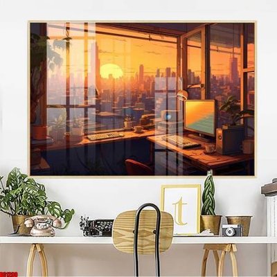 Tải file PSD File gốc in bộ tranh decor treo tường đẹp hoa 5d DC1290 (nguyên layer) để in