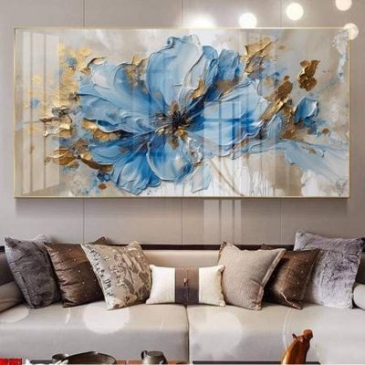 File in mica File gốc in bộ tranh decor treo tường đẹp hoa 5d DC1321 (bản gốc) siêu trong