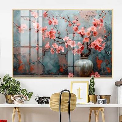 Download file gốc File gốc in bộ tranh decor treo tường đẹp hoa 5d DC1371 (in mica) logo