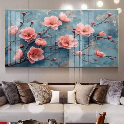 File tranh File gốc in bộ tranh decor treo tường đẹp hoa 5d DC1377 (gốc) chủ đề thành phố