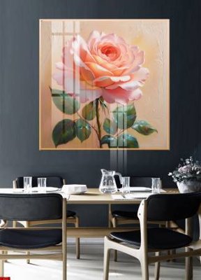 Mua file tranh gốc File gốc in bộ tranh decor treo tường đẹp hoa 5d DC1445 tại Filetranh.com