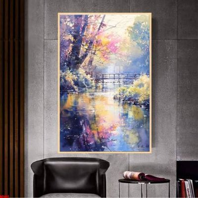 File tranh File gốc in bộ tranh decor treo tường đẹp hoa 5d DC1467 (bản gốc) treo phòng ăn