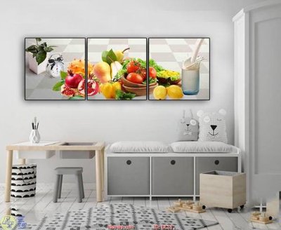 File gốc Tranh phòng ăn hoa quả DC14 (in mica) cắt laser