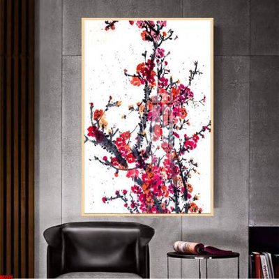 Mua file gốc File gốc in bộ tranh decor treo tường đẹp hoa 5d DC1527 (in ấn) tại Filetranh.com