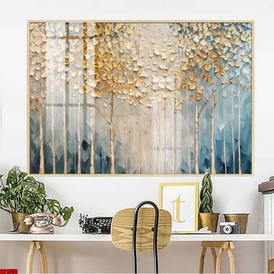 File in trần File gốc in bộ tranh decor treo tường đẹp hoa 5d DC1555 (bản gốc) mây trời