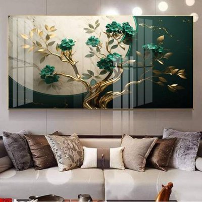 File gốc File gốc in bộ tranh decor treo tường đẹp hoa 5d DC1572 (PNG) chất lượng cao