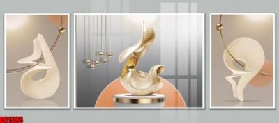 Hình ảnh gốc File gốc in bộ tranh decor treo tường đẹp hoa 5d DC1595 (để in khổ lớn)