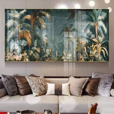 File in mica File gốc in bộ tranh decor treo tường đẹp hoa 5d DC1607 (bản gốc) sắc sảo