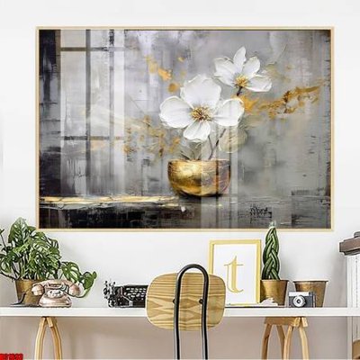 File in ấn File gốc in bộ tranh decor treo tường đẹp hoa 5d DC1693 chuyên nghiệp