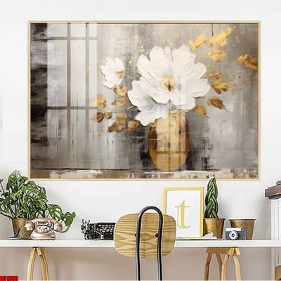 Chi tiết file ảnh File gốc in bộ tranh decor treo tường đẹp hoa 5d DC1698 sắc nét