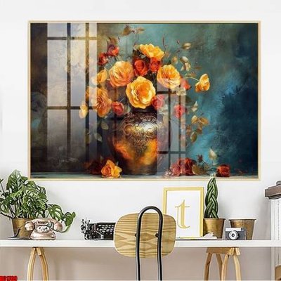 File in trần File gốc in bộ tranh decor treo tường đẹp hoa 5d DC1709 (bản gốc) phong cảnh