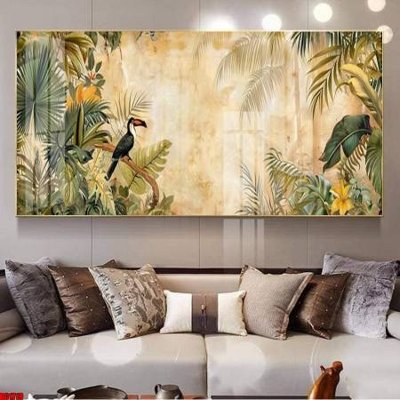 File gốc File gốc in bộ tranh decor treo tường đẹp hoa 5d DC1719 (AI/EPS) cho in ấn