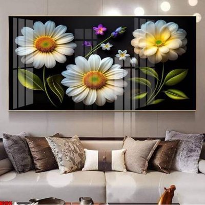 File tranh File gốc in bộ tranh decor treo tường đẹp hoa 5d DC1814 (gốc) chủ đề tĩnh vật