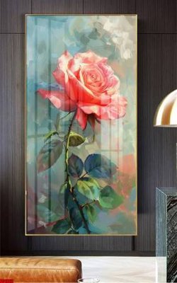 File ảnh File gốc in bộ tranh decor treo tường đẹp hoa 5d DC1862 (gốc) in decal dán tường