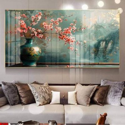 File tranh File gốc in bộ tranh decor treo tường đẹp hoa 5d DC1896 (bản gốc) trang trí văn phòng
