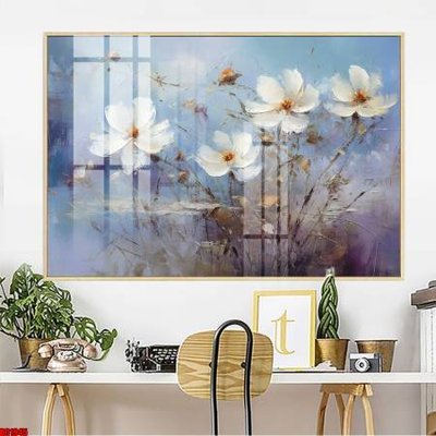 File in trần File gốc in bộ tranh decor treo tường đẹp hoa 5d DC1945 (bản gốc 3D) sống động